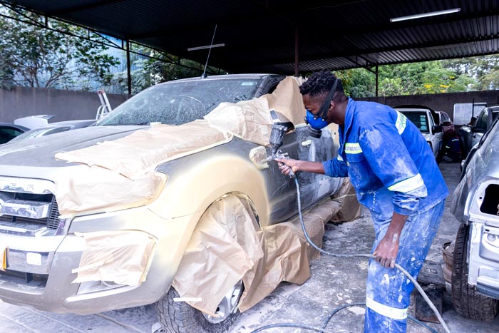 Auto painting in Lagos